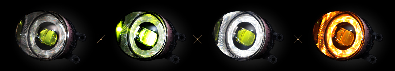 4IN1 FOG LIGHT Fog Lights, DRL, Turn Signal Light, Position Light