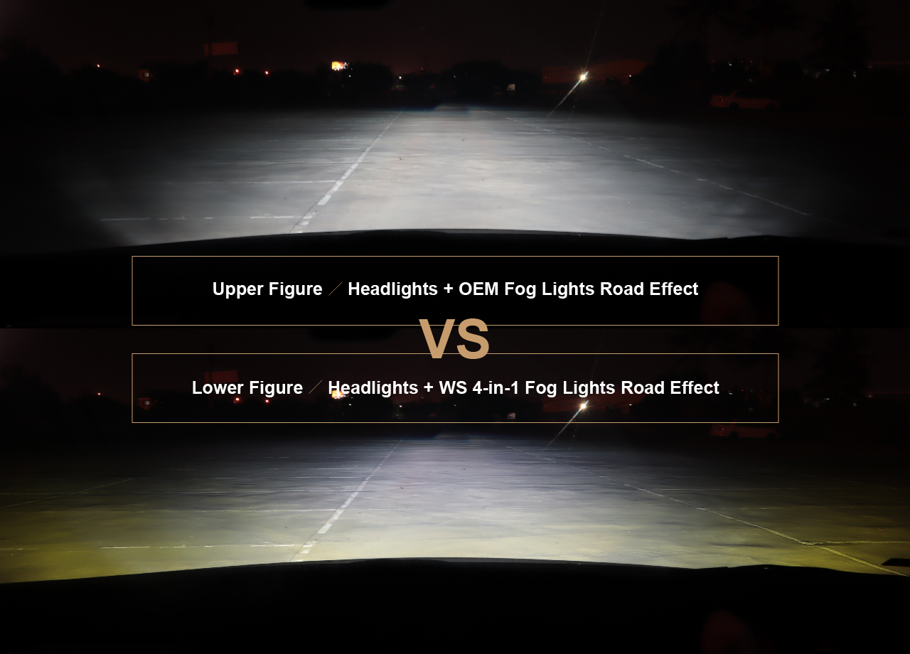OEM vs WS FOG LIGHT OEM Fog Lights VS WS Fog Lights
