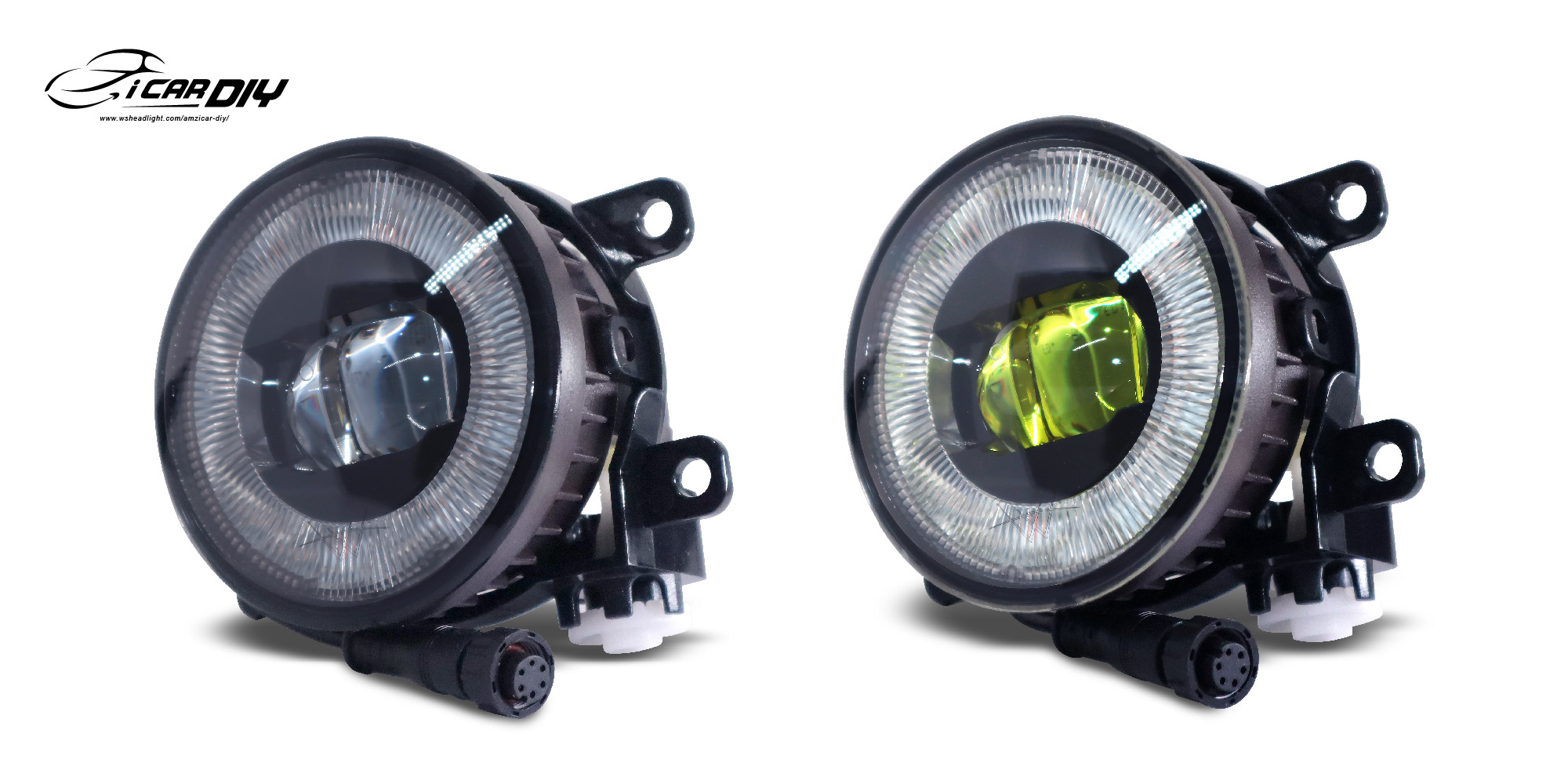 fog light round -pc