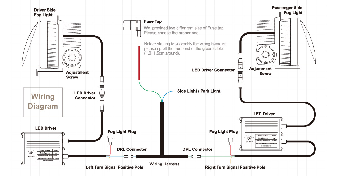 Fog Lights' Wiring Diagram